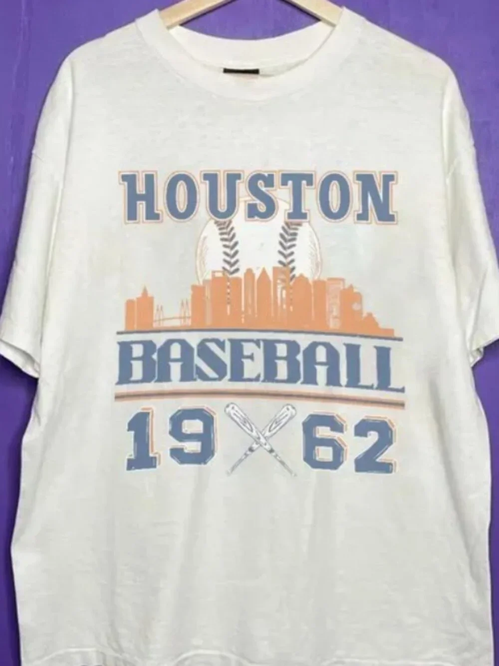 Vintage 90s Styled Houston Astros Baseball Houston Astros 1962 Shirt tee